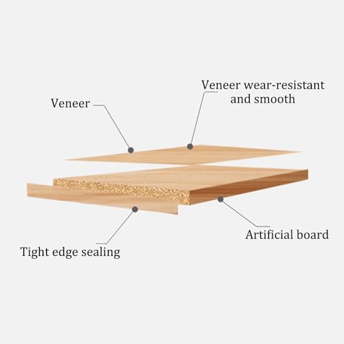 Genérico Estante Flotante para TV, Soporte de Pared para TV Largo con Puerta abatible, Mesa de TV para Sala de Estar en casa con Almacenamiento, Consola de TV Flotante montada en la Pared, gabinete d