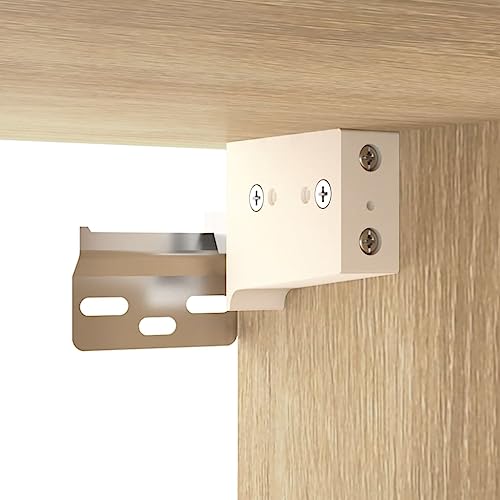 Genérico Wenjingqi Muebles de TV 2 uds Madera ingeniería Roble Sonoma 80x30x30 cm, Marrón 804538