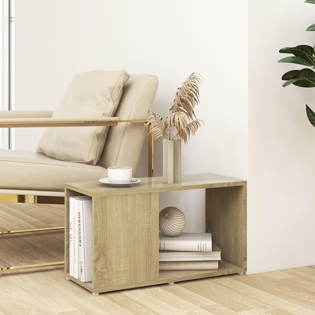 ShGaxin Mueble para TV, Mesa TV, Mueble TV Salon, Mueble Television, Mesa Television, Muebles De Salon, Mesa Salón TV, aglomerado Roble Sonoma 60x24x32 cm