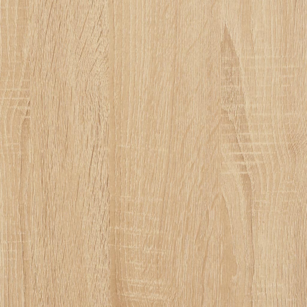QZZCED Mueble para TV Madera contrachapada Roble Sonoma 180x31,5x40 cm Armario de TV Soporte para TV Mueble Multimedia Gabinete de TV Adecuado para salón, Dormitorio, Oficina